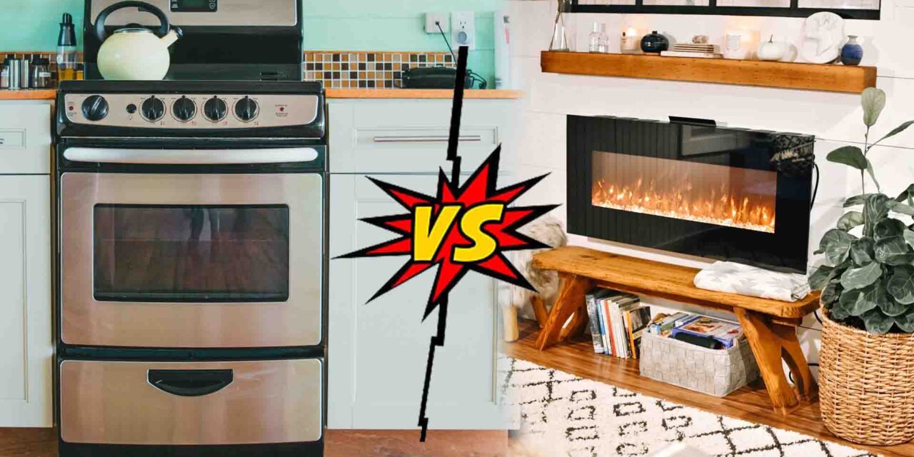 Pellet Stove vs Electric Fireplace