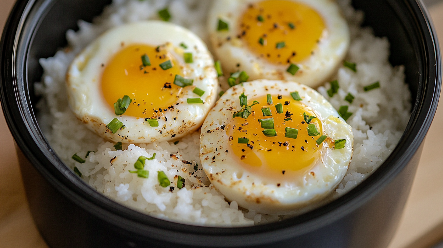 how to cook eggs in dash rice cooker